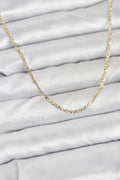 14K Gold Renk Pirinç Lazer Model 60 Kadın Kolye