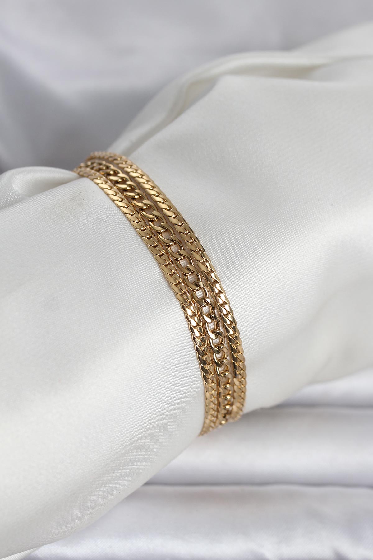 ZEVRA 3'lü Bileklik – Gold