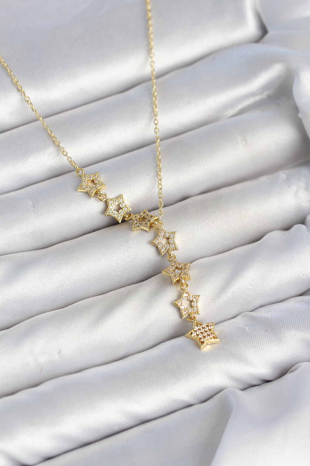 ZEVRA Zirkon Yıldız Kolye – Gold