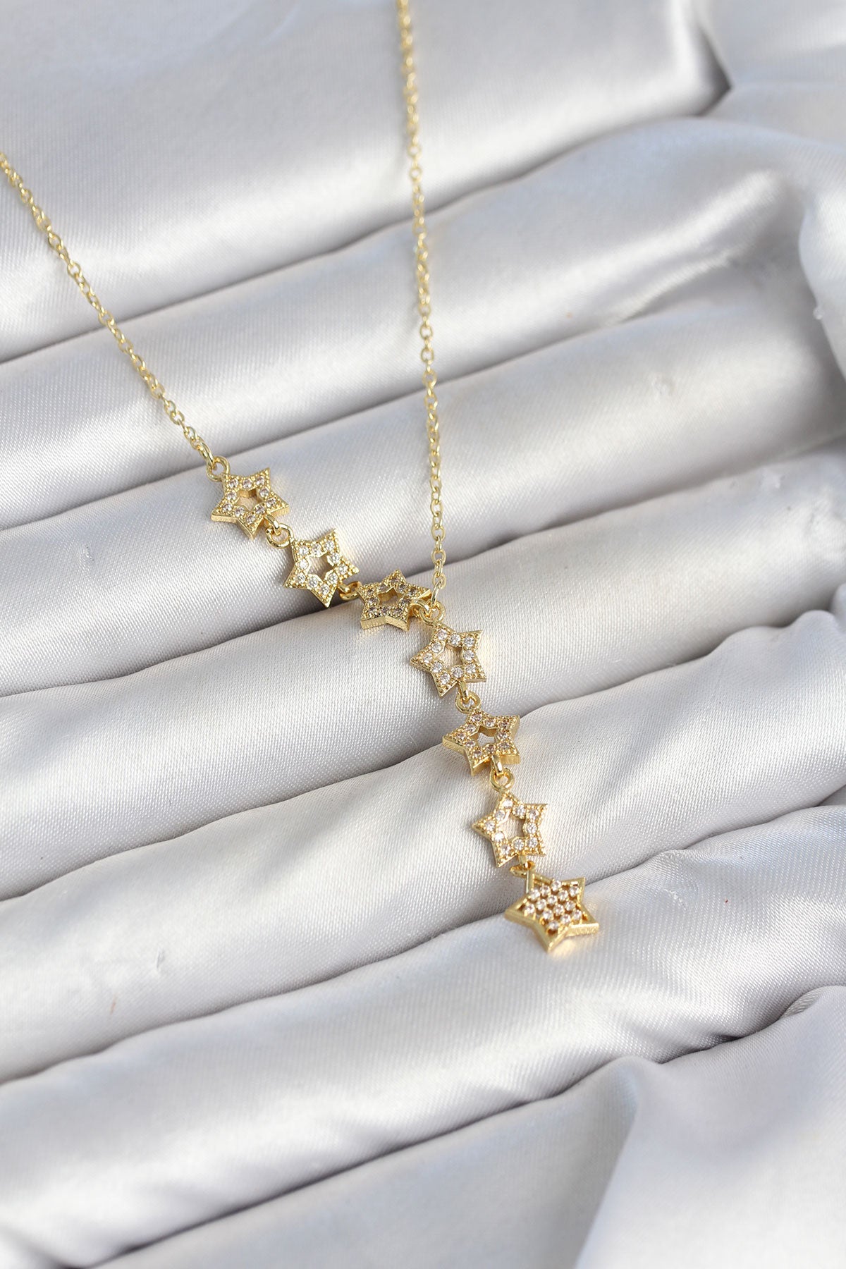 ZEVRA Zirkon Yıldız Kolye – Gold