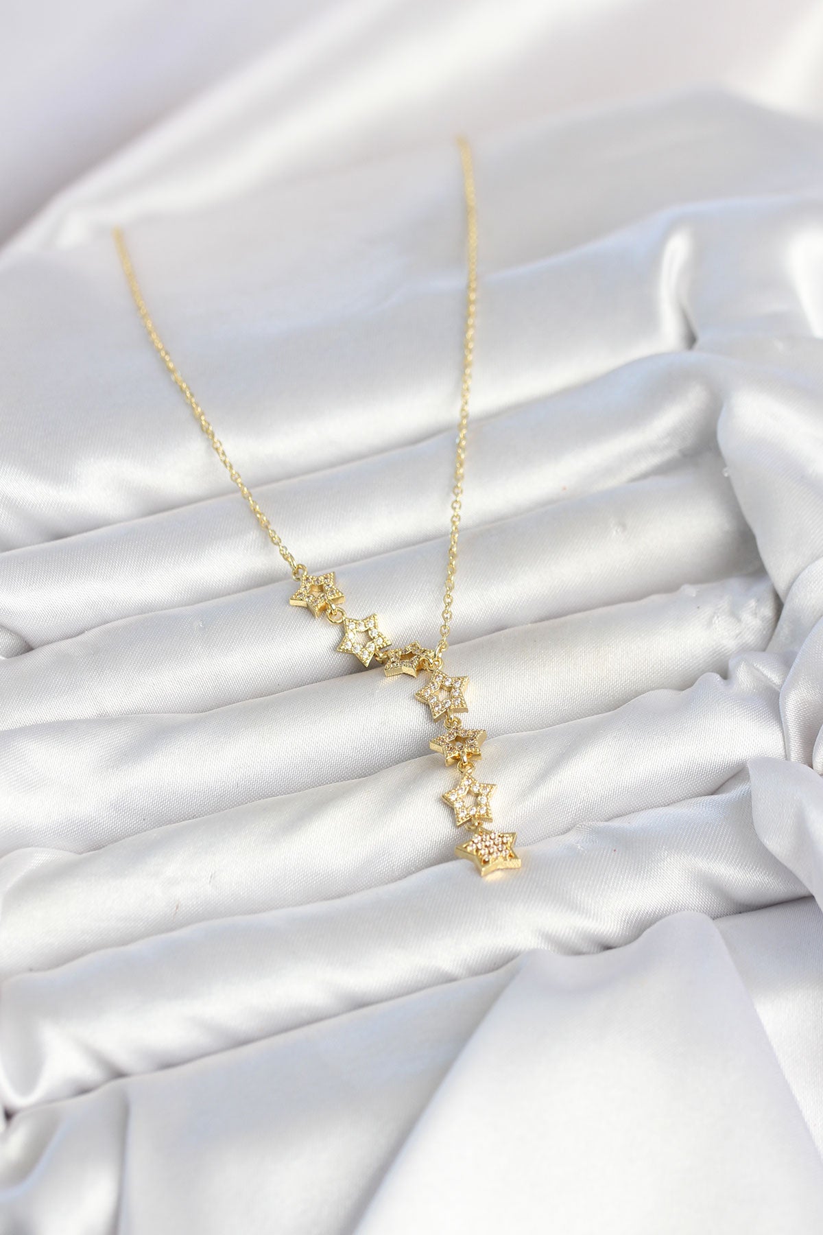 ZEVRA Zirkon Yıldız Kolye – Gold