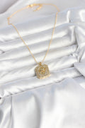 ZEVRA Aslan Madalyon Kolye – Gold